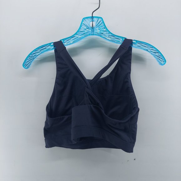 ALL IN MOTION slate light support simplicity twist sports bra large - Picture 2 of 6